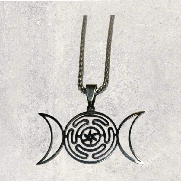 КУЛОН "КОЛЕСО ГЕКАТИ" У ТРИЛИКІЙ БОГИНІ