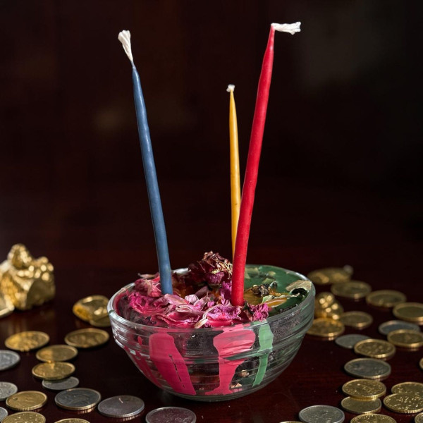 ЧАША ЩЕДРОТ, СВІЧКА ПРОГРАМНА 15 см